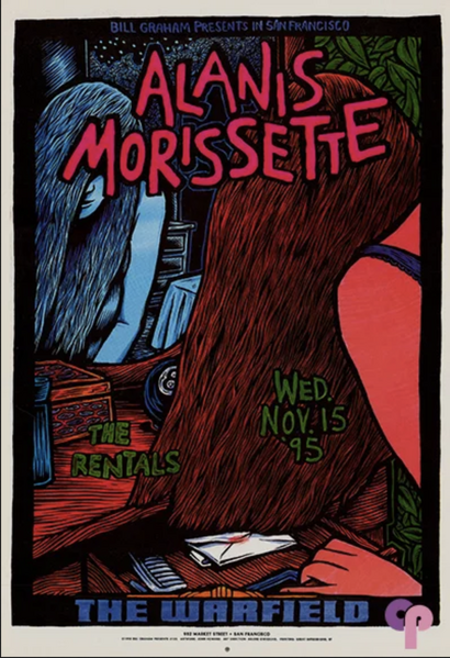 File:Poster The Rentals 11-15-1995.png