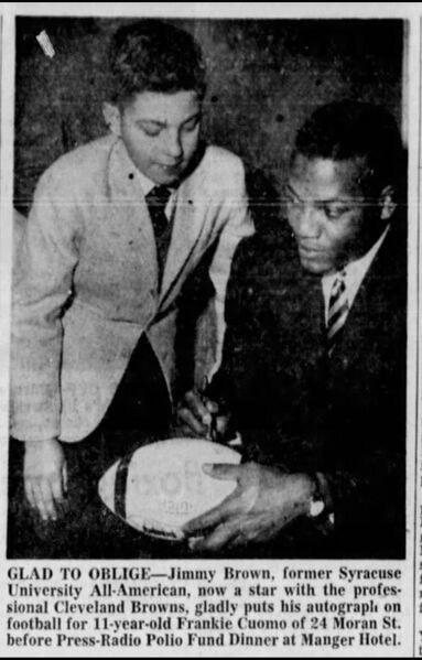 File:Young Frank Cuomo with Jimmy Brown.jpg
