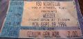 Ticket stub