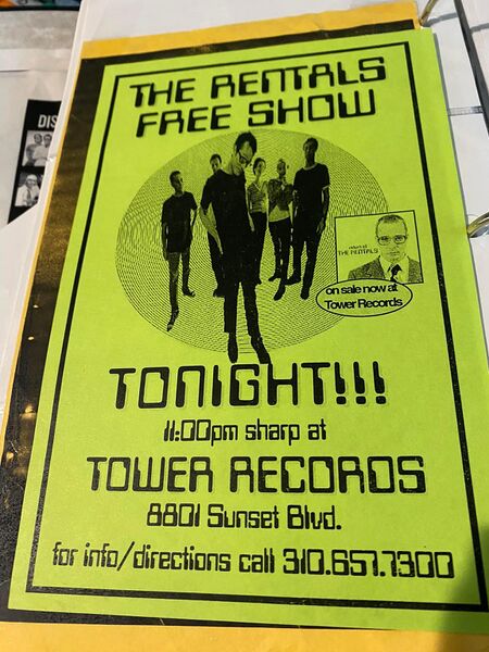 File:Poster The Rentals 1996-01-30.jpg