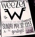 Weezer concert: 05/30/1993