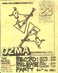 Ozma concert: 03/23/2001 cover