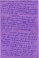 Letter from Rivers' girlfriend; 1986