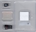 Plastic tray (front)