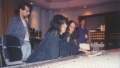 Ric Ocasek and Chris Shaw mixing the album.