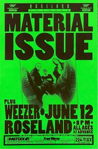 Weezer concert: 06/12/1994 cover