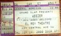 Ticket stub